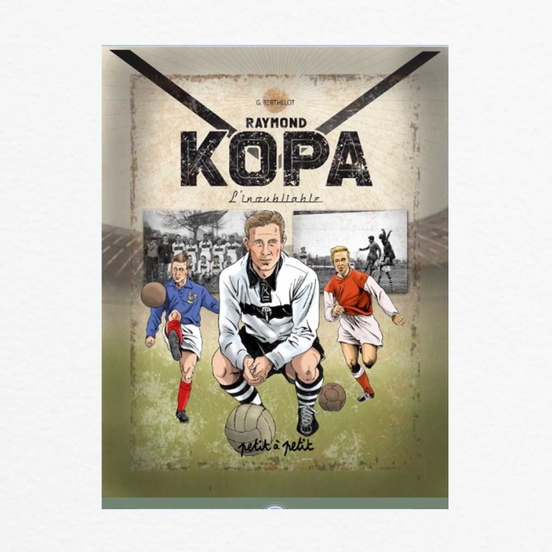Raymond Kopa en BD, version Angers SCO